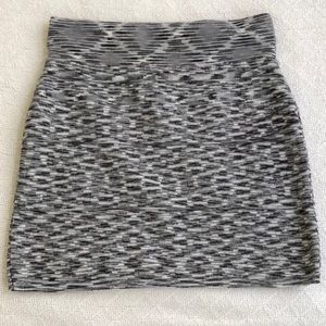 Stretch Body Con Sweater Knit Skirt